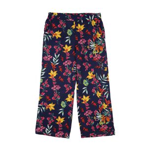Pantal&oacute;n Full Print Pretina El&aacute;sticada Tiro Alto Relax Mujer Lesage