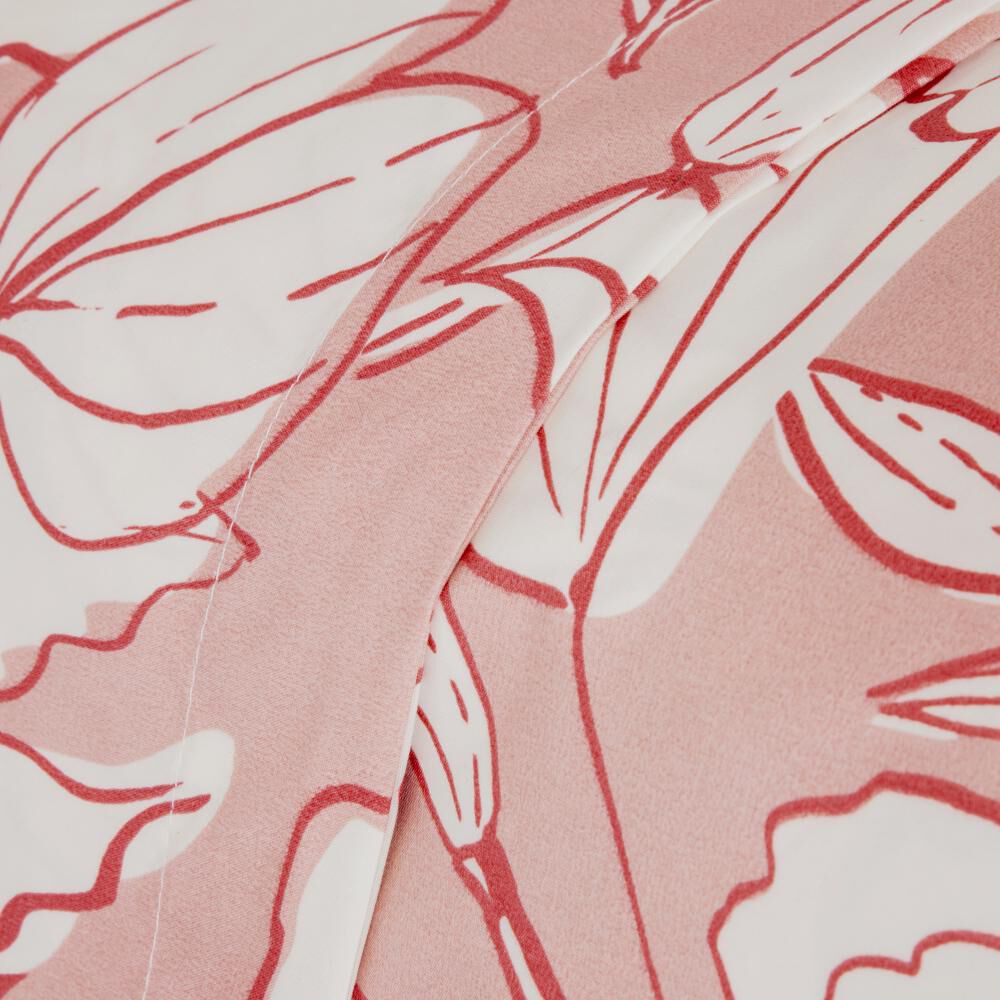 Juego De S&aacute;banas Belle Noite Burdeos / King image number 2.0