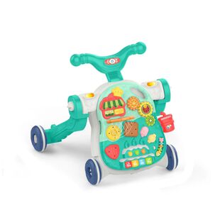 Juguete Caminador 4 En 1 Didacto Interactivo Verde Infantil