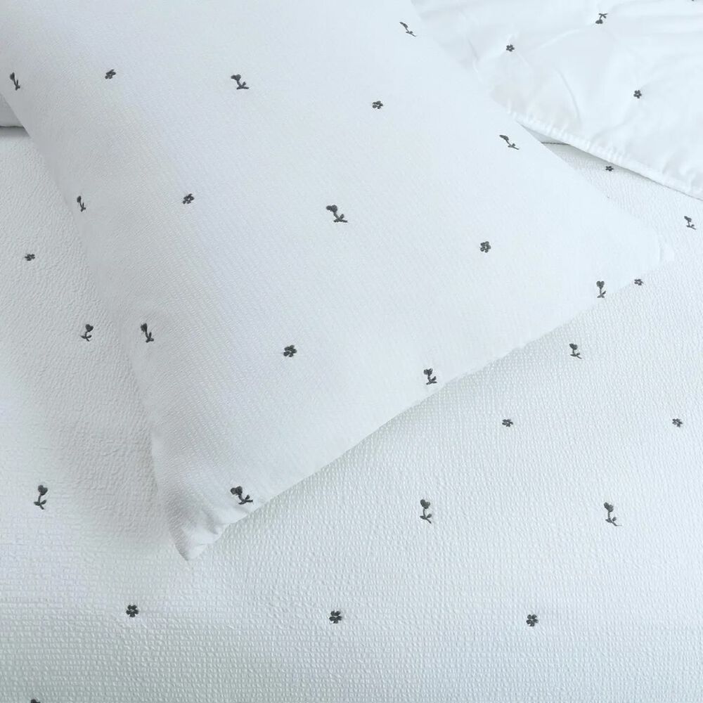 Cubrecama Primaveraverano Bordado Floral 2 Plazas image number 2.0