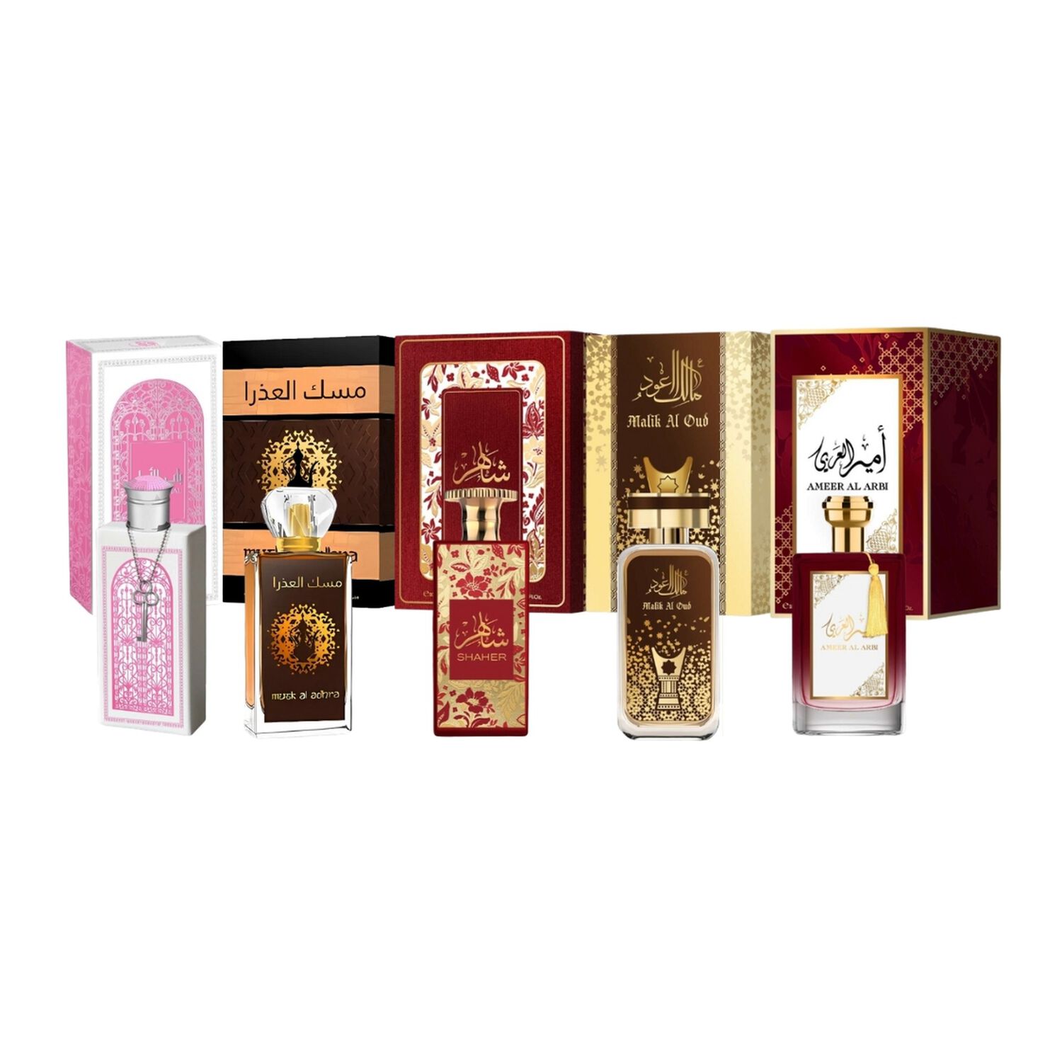 Pack 5x4 Afaq Surtido 100 Ml Edp image number 0.0