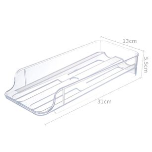 Estante Organizador 28 Huevos Doble Fila De 2 Niveles Para Cocina