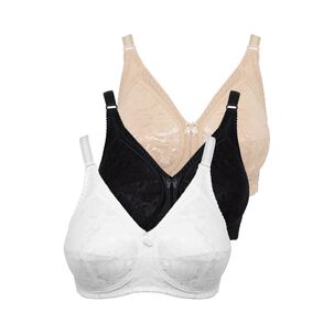 Pack 3x Sosten Microfibra P350552-sur Kayser