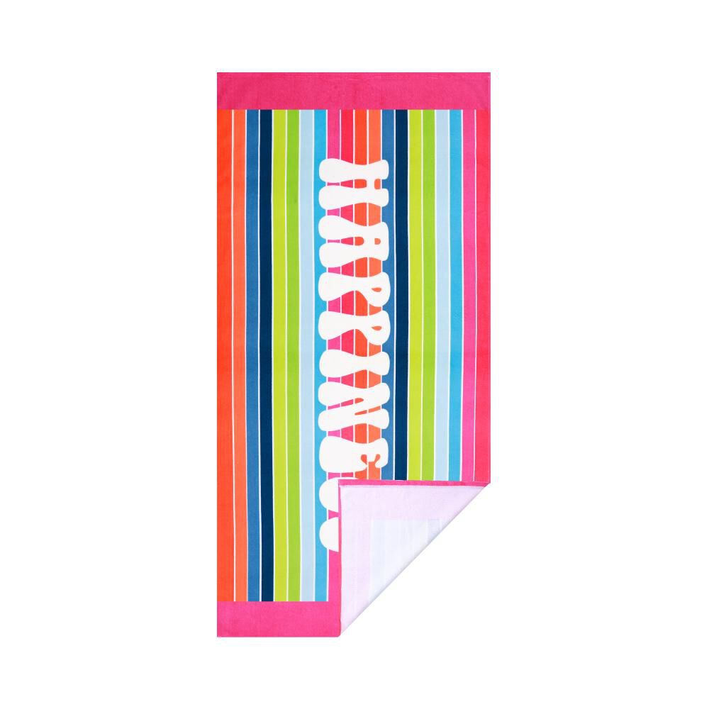 Toalla De Playa Casaideal Happy / 75 X 150 Cm image number 1.0
