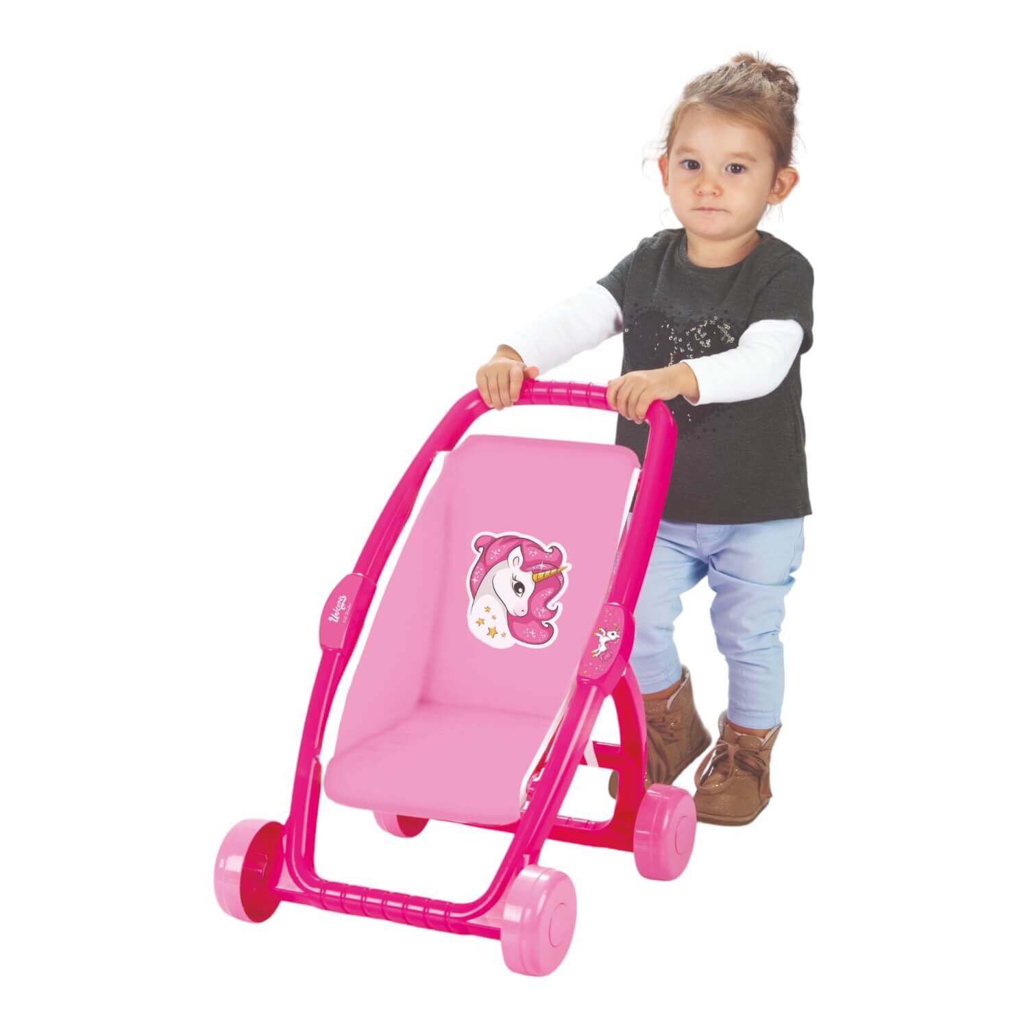 Caminador Coche Plastico Para Mu&ntilde;ecas 42x34x50 Cms Dolu image number 1.0