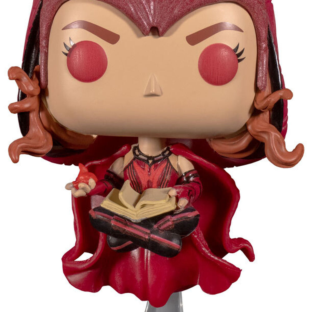 Funko Pop Marvel: Wandavision-bruja Escarlata Wanda Darkhold image number 3.0