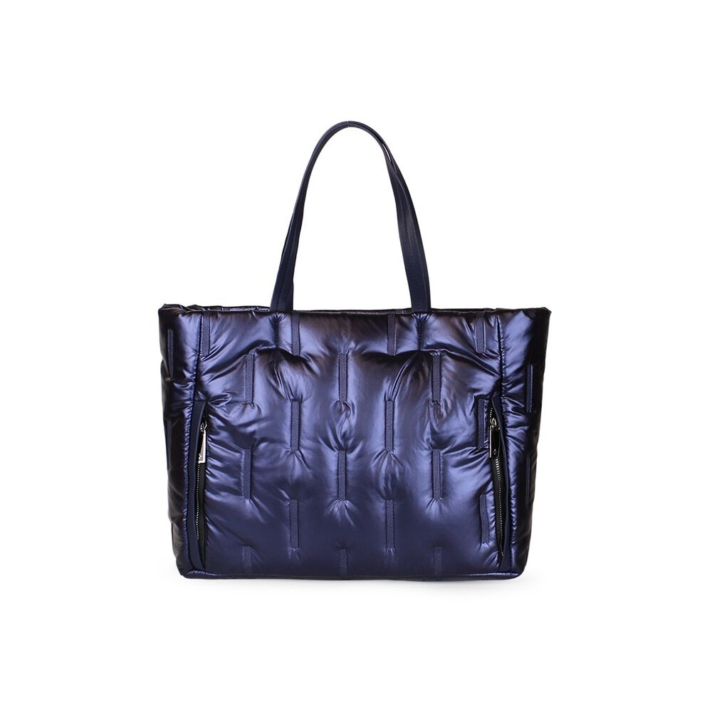 Bolso Mujer Azul Metalizado Pipertote Kenneth Cole image number 3.0