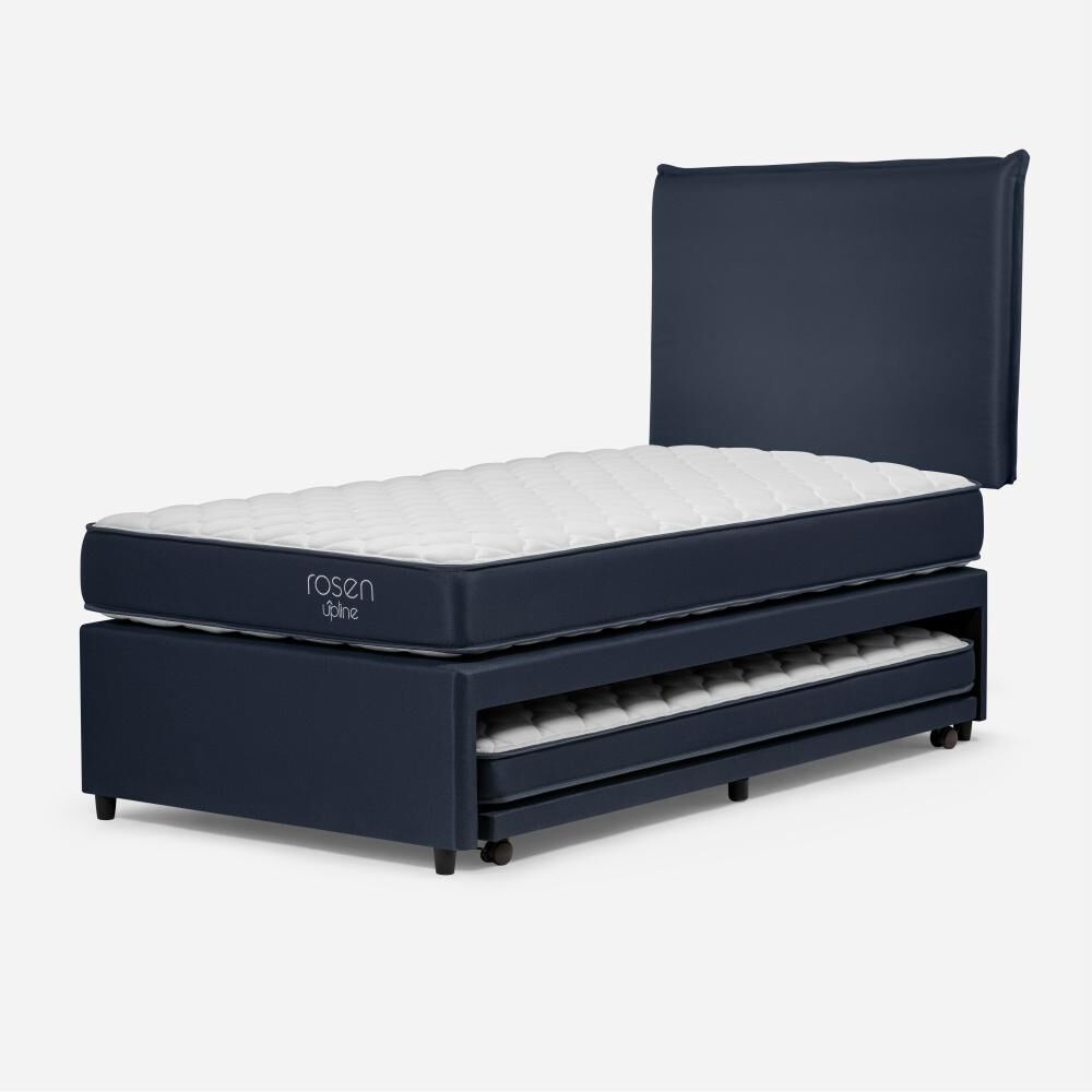 Cama Nido Rosen Upline / 1.5 Plazas / Base Normal + Respaldo Maurice image number 2.0