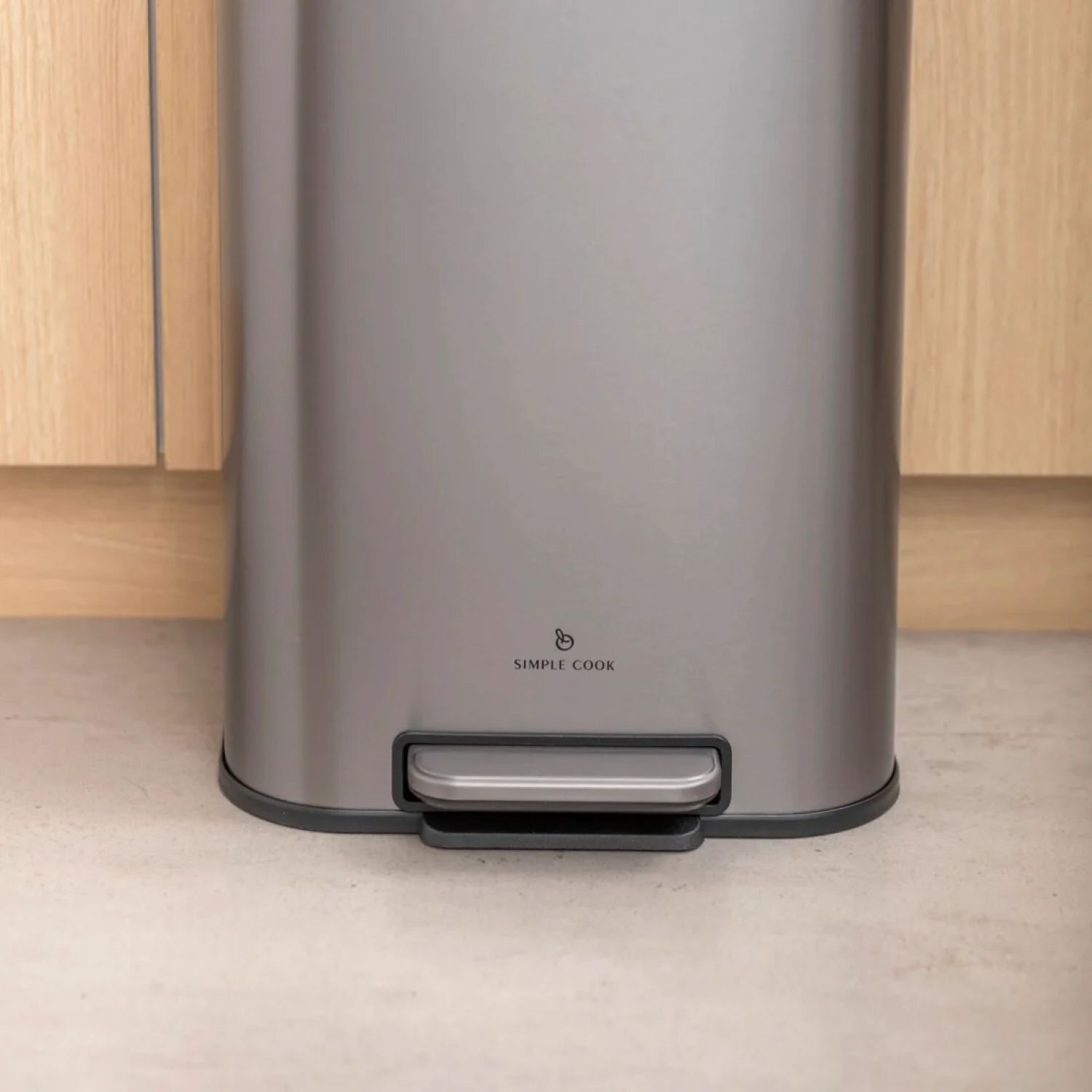 Basurero Mate Con Pedal 12 Lts Simple Cook image number 6.0