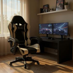 Silla Gamer Reclinable - Color Blanco