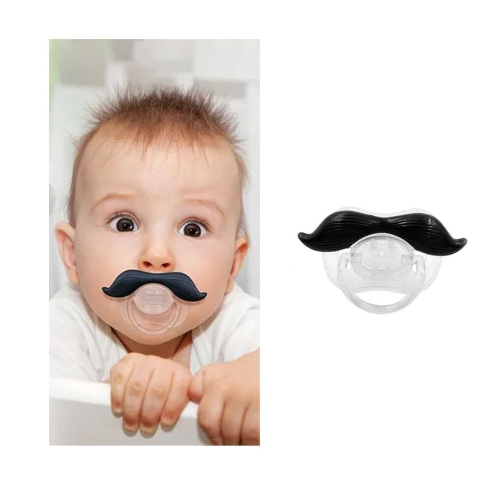 Chupete De Bigote Entretenimiento Para Bebes image number 2.0