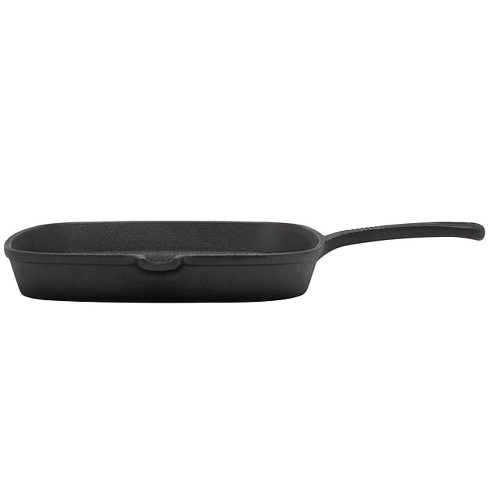 Sartén Grill Pan Hierro Fundido 24cm Black Bull Cocina Asado image number 2.0