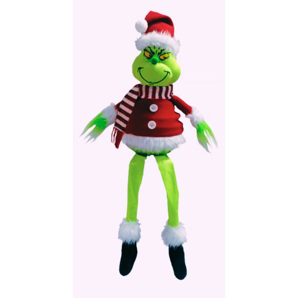 Adorno Navideño Grinch Pascuero Decoración Muñeco Navidad image number 2.0