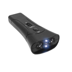Espanta Perros Doble Bocina Potente De Entrenamiento Repelente Adiestrador Antiladridos Luz Led