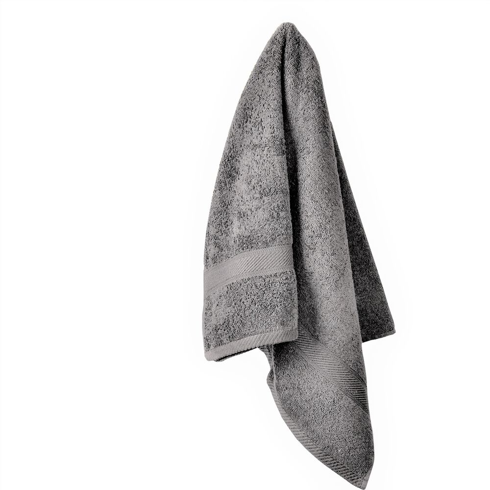 Set 2 Toallas Florentino 100% Algodon Gris image number 0.0