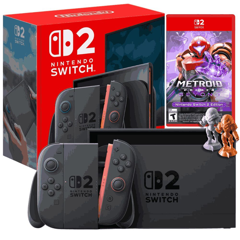 Consola Nintendo Switch 2 + Metroid Prime 4 Beyond Fisico Bundle Exclusivo image number 0.0