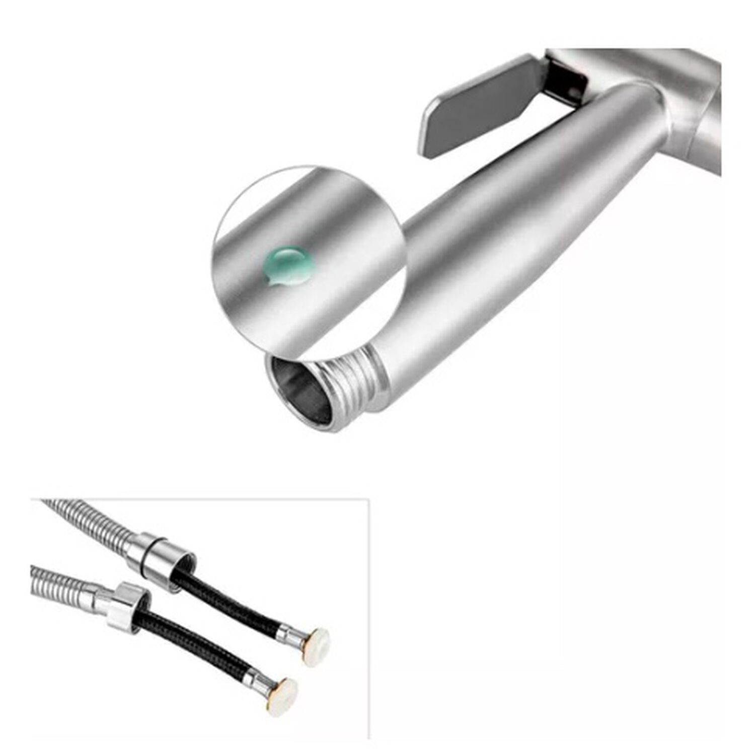 Ducha Bidet Arabe Wc Inodoro Acero Inoxidable Grifo image number 4.0
