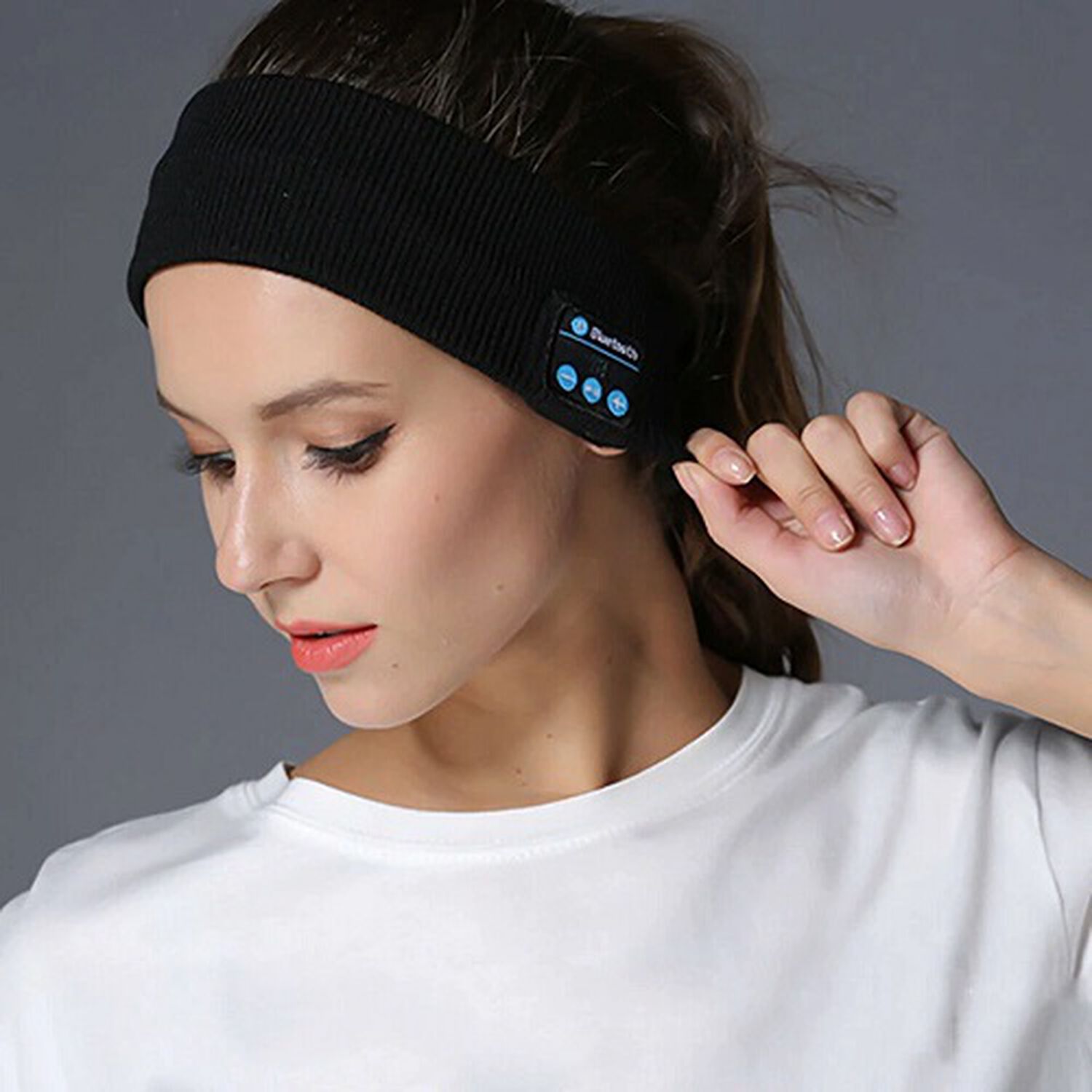 Aud&iacute;fonos Bluetooth Cintillo Recargables Auriculares Inalambricos image number 8.0