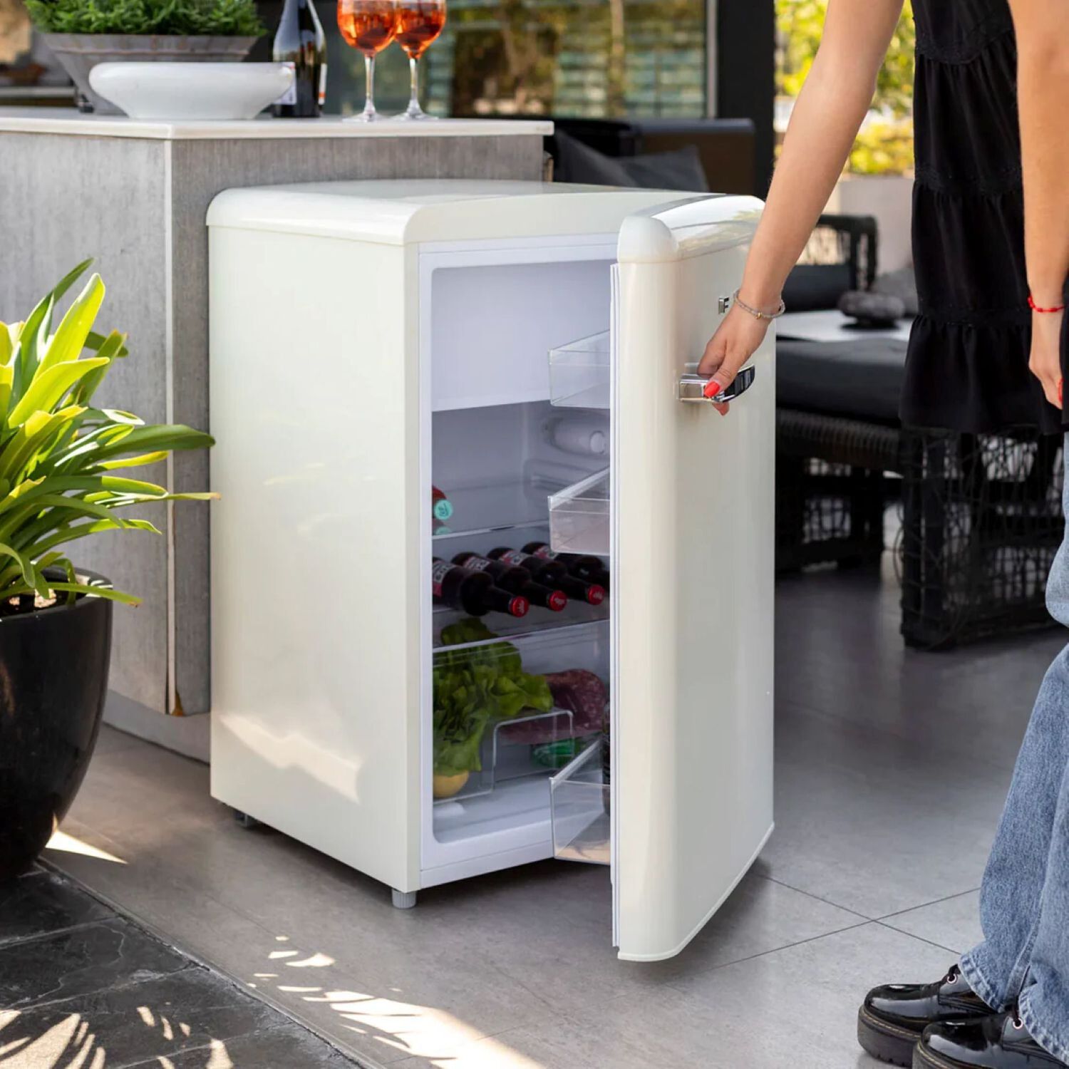 Frigobar Tundra Crema 112l Fdv image number 3.0
