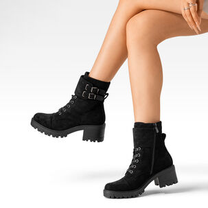 Botin Casual Mujer Tacon Grueso Vintage Weide Hx505