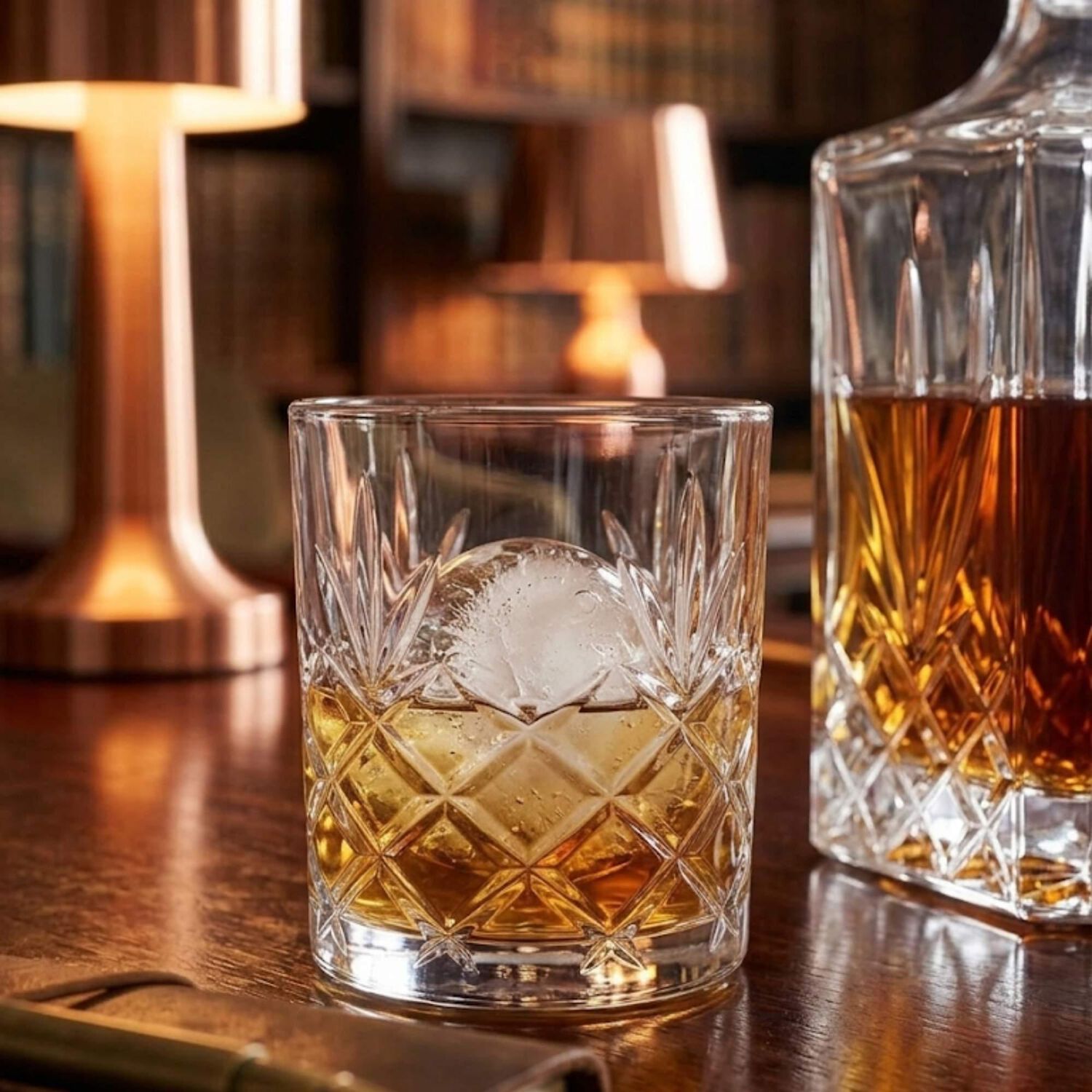Set Botella 1lt Y 4 Vasos Whisky 325 Ml image number 3.0