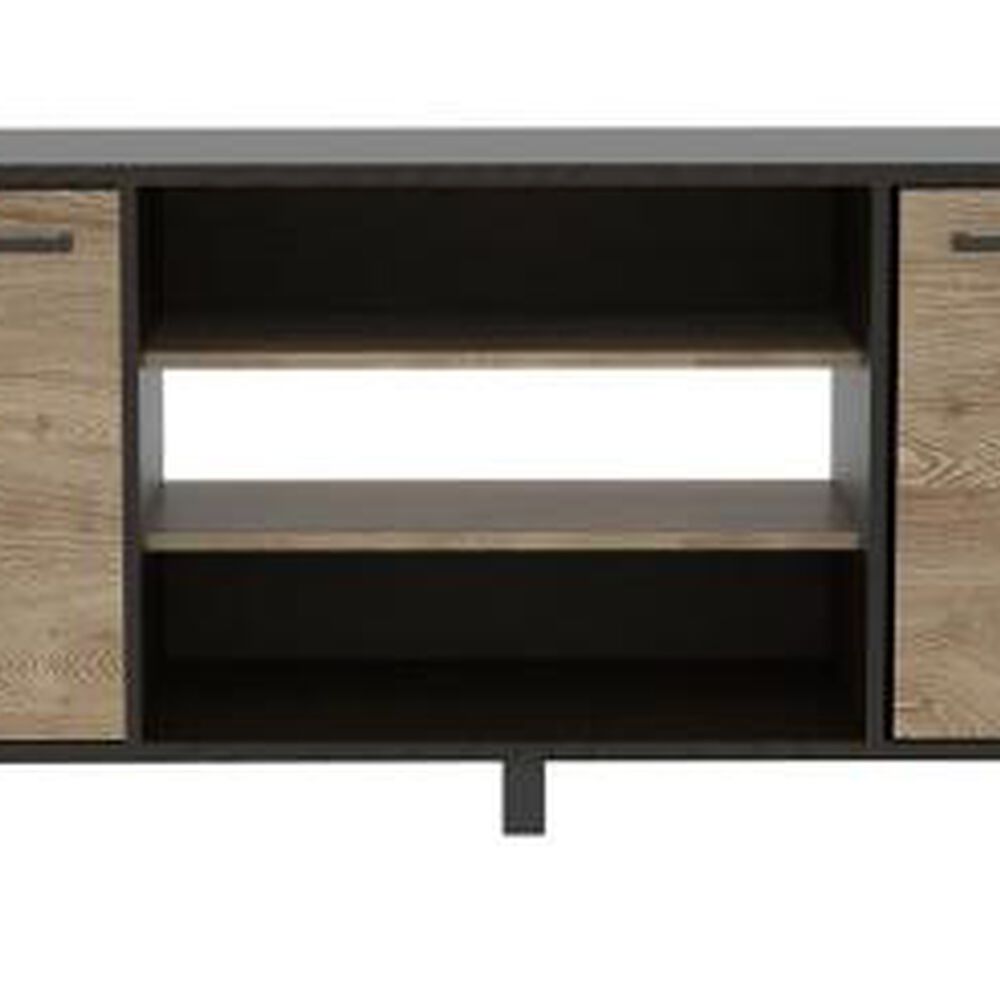 Rack Tv 65 Wengue/miel 61cm X 155cm X 39cm - Tuhome image number 0.0
