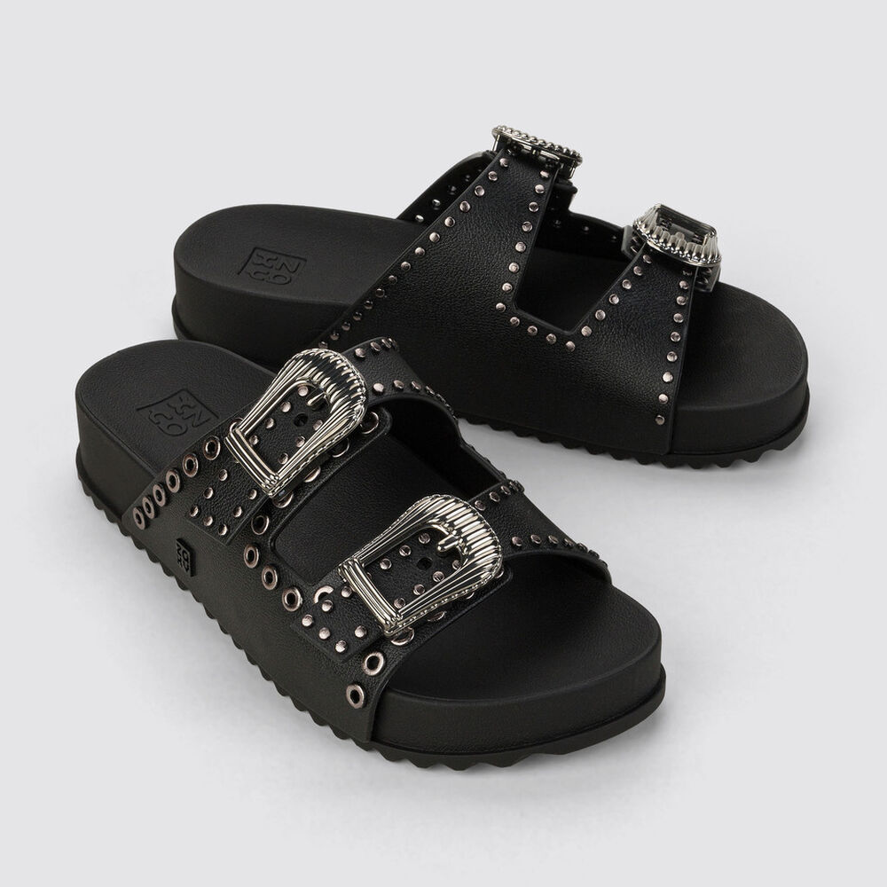 Sandalia Mujer Negro Hold Ad Zaxy image number 3.0