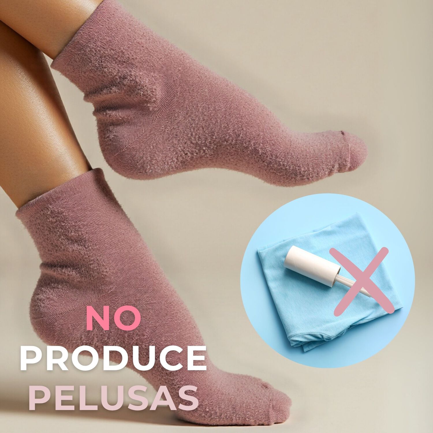 Pack 3 Calcetines T&eacute;rmicos Extra Suaves Chenille Cozy Mujer Surtido image number 8.0