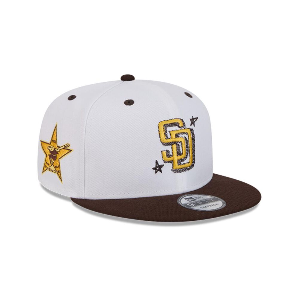Gorra 9fifty San Diego Padres Mlb Official Doodles White image number 0.0