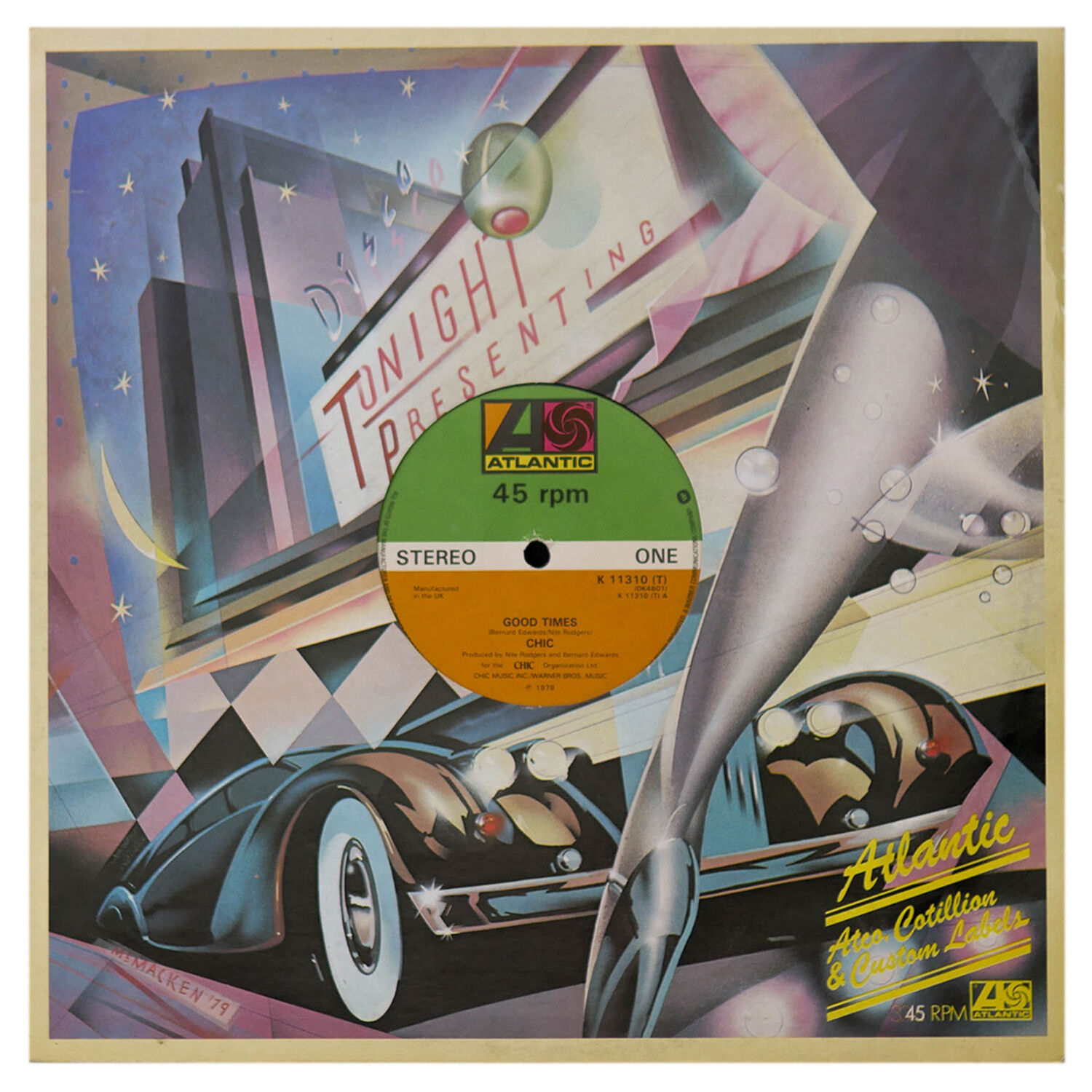 Chic - Good Times | 12" Maxi Single Usado image number 0.0