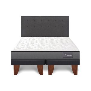 Cama Europea Cic Anatomic / 2 Plazas / Base Dividida + Respaldo