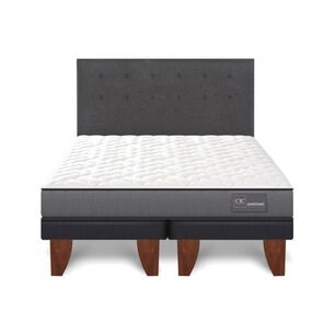 Cama Europea Cic Anatomic / 2 Plazas / Base Dividida + Respaldo