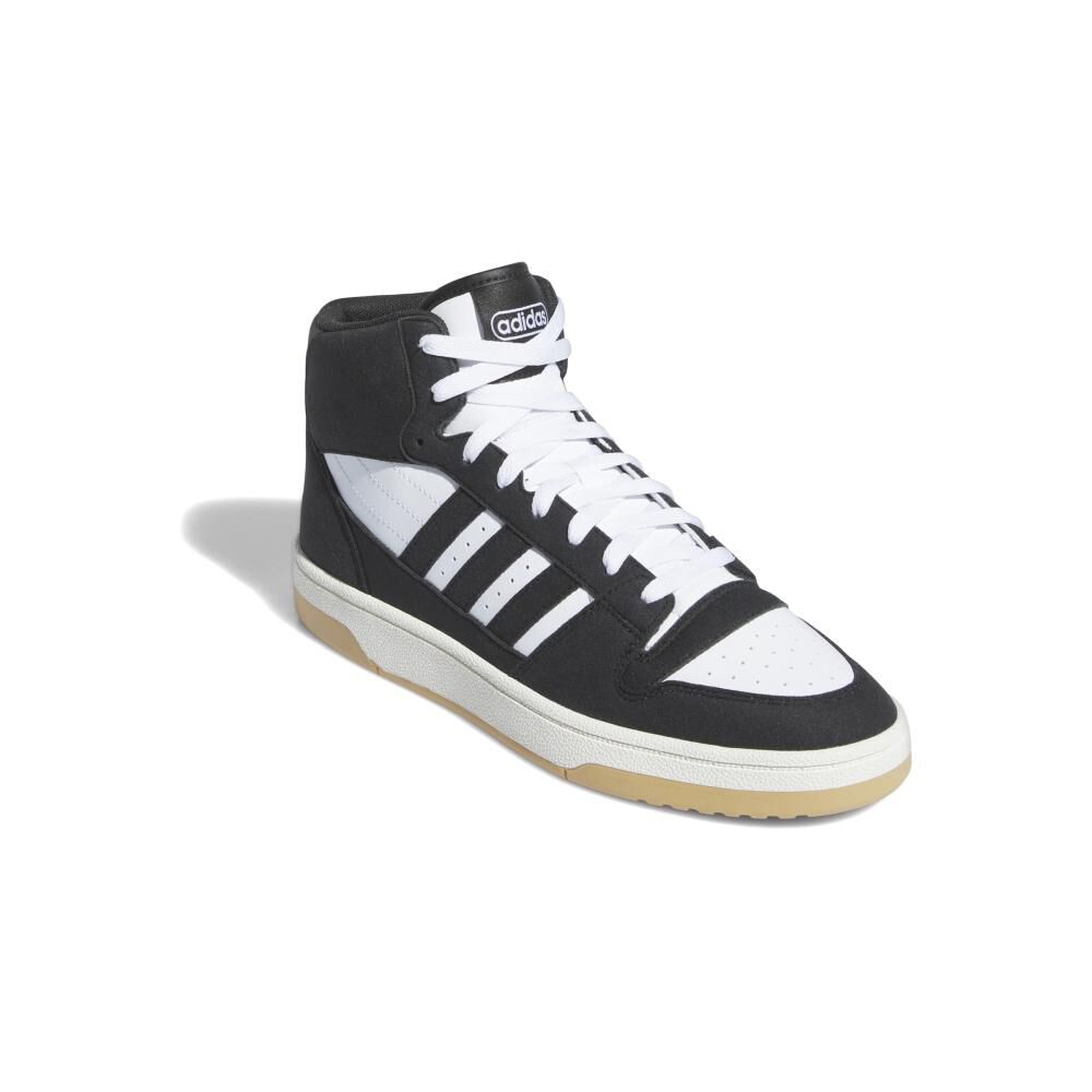 Zapatilla Urbana Hombre Adidas Break Start Mid Negro/blanco image number 0.0
