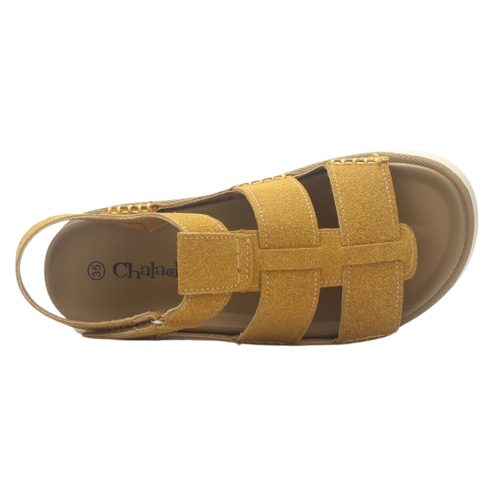 Sandalia Mujer Chalada Cumbia-33 Camel Casual image number 4.0