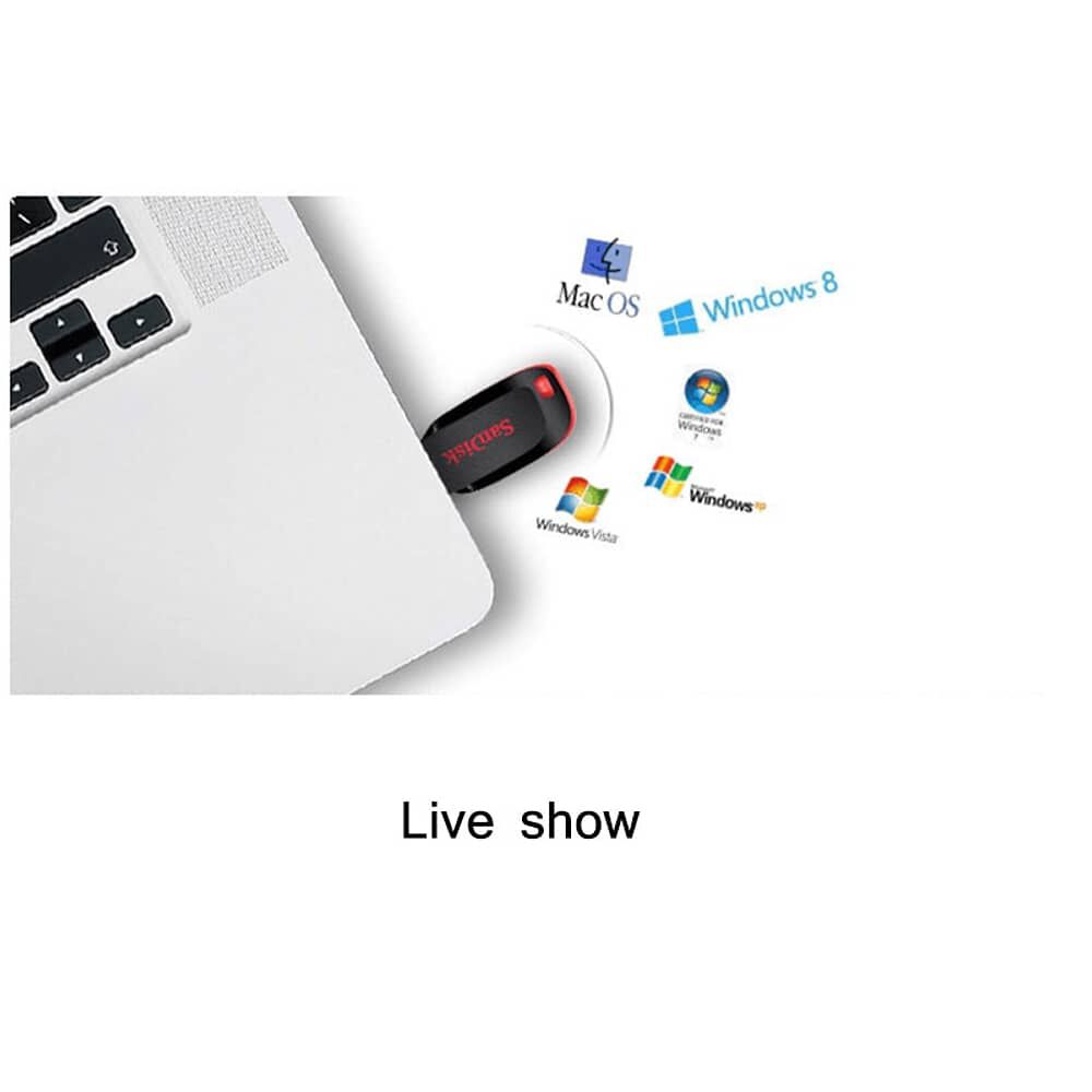 Pendrive Sandisk 32 Gb Cruzer Blade Usb 2.0 Flash Drive Z50 image number 5.0