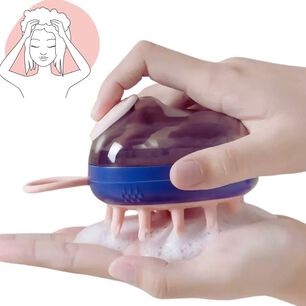 Cepillo De Ba&ntilde;o Masajeador Shampoo Cepillo Silicona