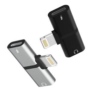 Adaptador Splitter Lightning Audio Y Carga 2 En 1 Iphone