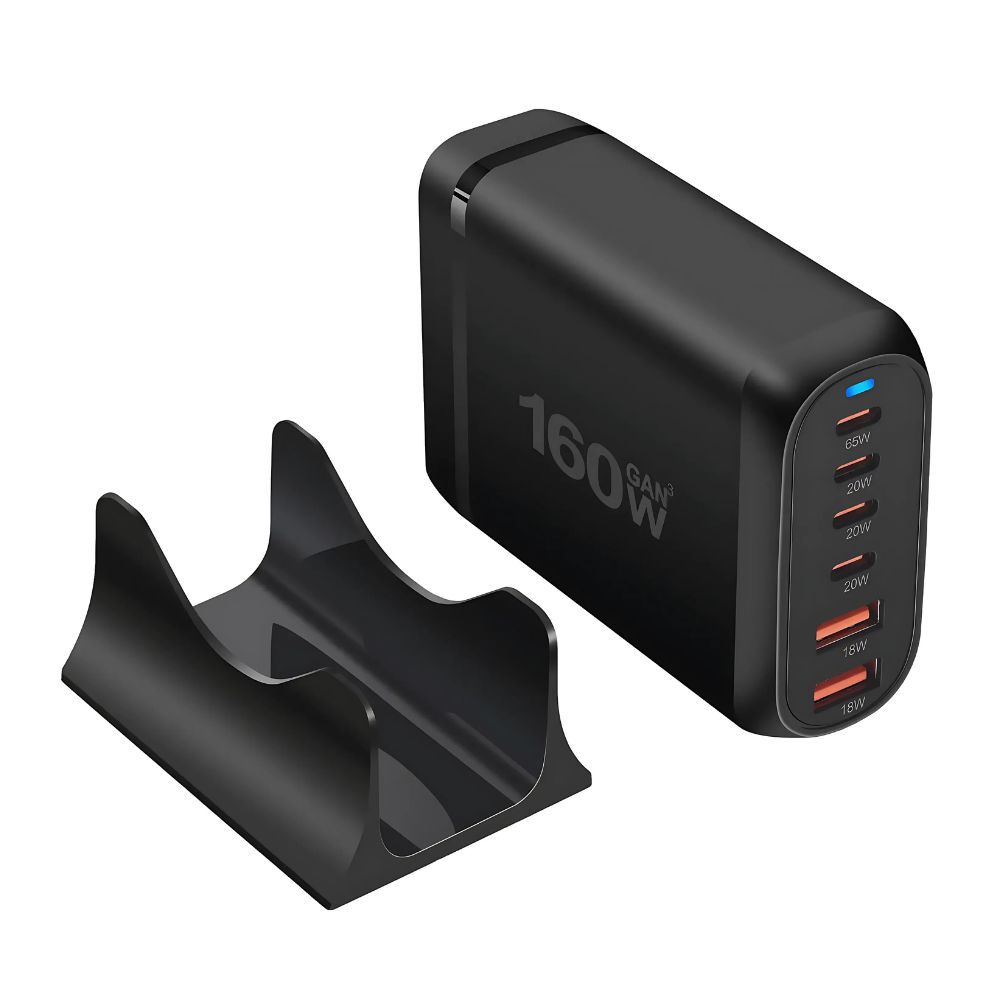 Cargador Adaptador Puertos Multiples Carga Rapida 160w image number 2.0
