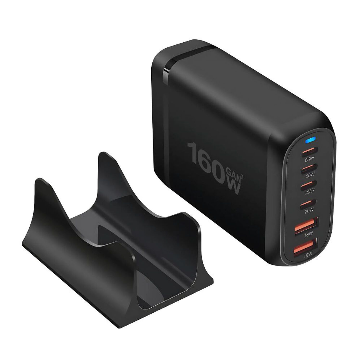 Cargador Adaptador Puertos Multiples Carga Rapida 160w image number 2.0
