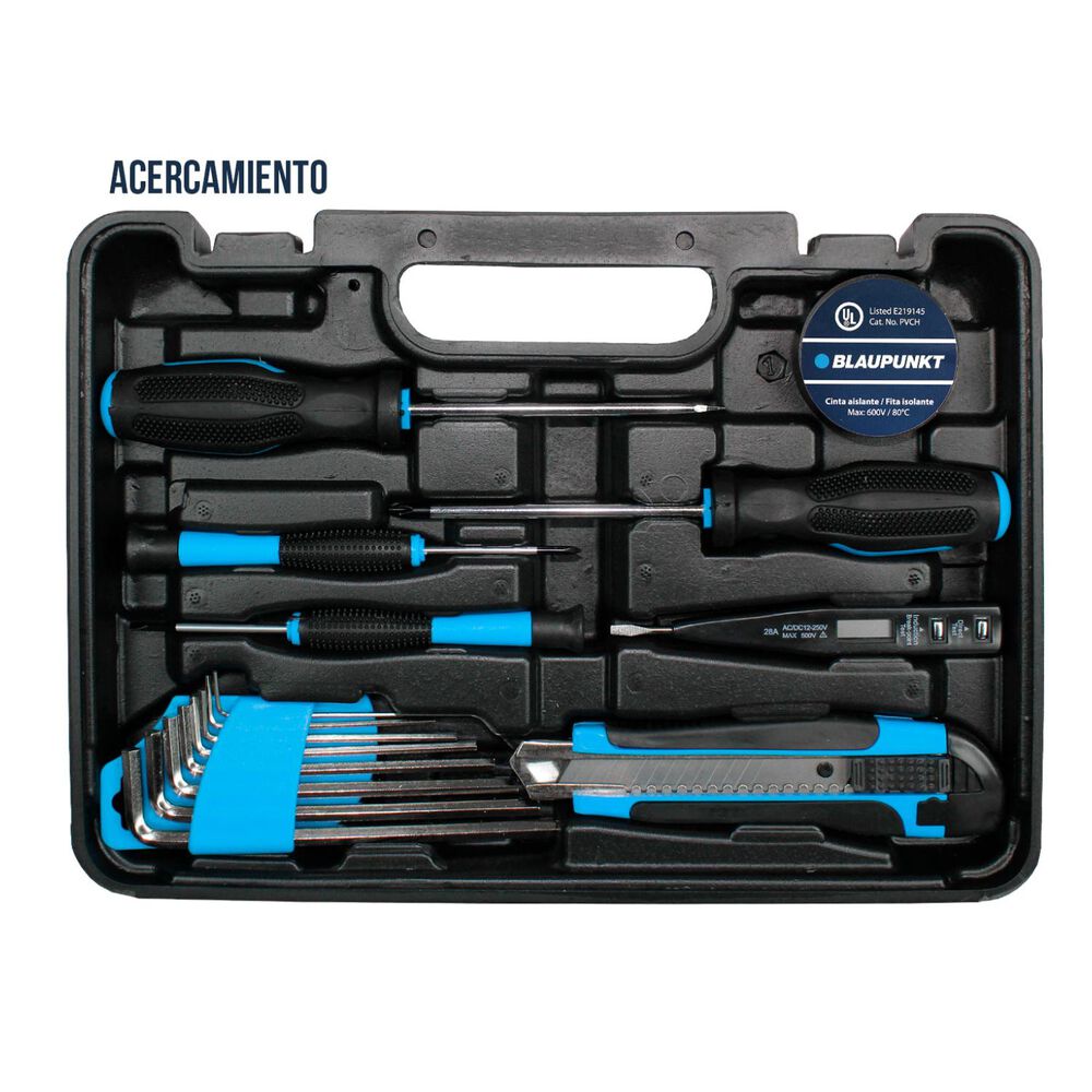 Kit Caja De Herramientas 20 Piezas Prokit200 Blaupunkt image number 2.0