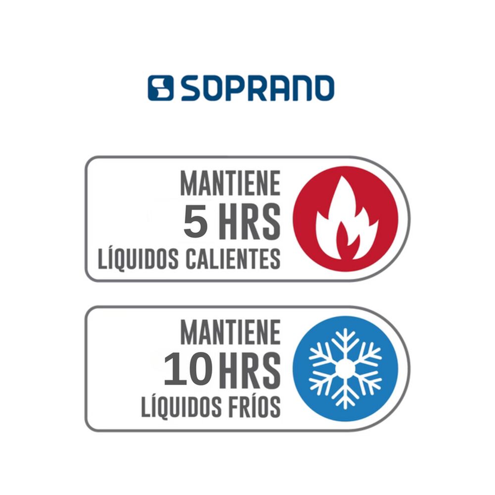 Maxi Termo 9lt Soprano Red Alta Eficiencia Water Cold & Hot image number 3.0