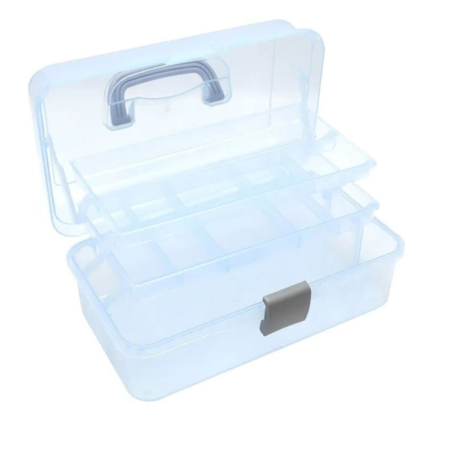 Caja Organizadora Grande Herramientas 3 Niveles Con Asas 30x14 image number 5.0