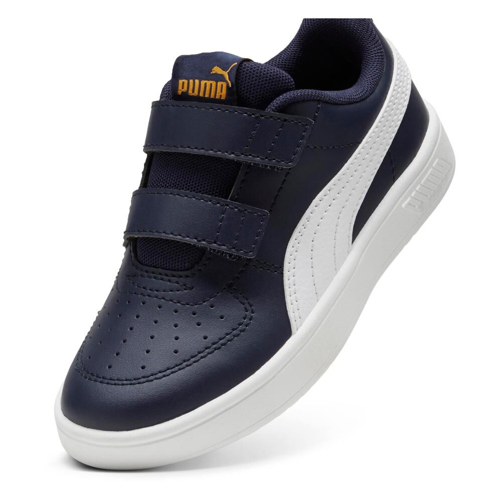 Zapatilla Infantil Unisex Puma Rickie V Ps Azul image number 2.0