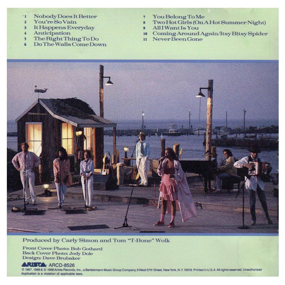 Carly Simon - Greatest Hits Live | Cd Usado image number 1.0