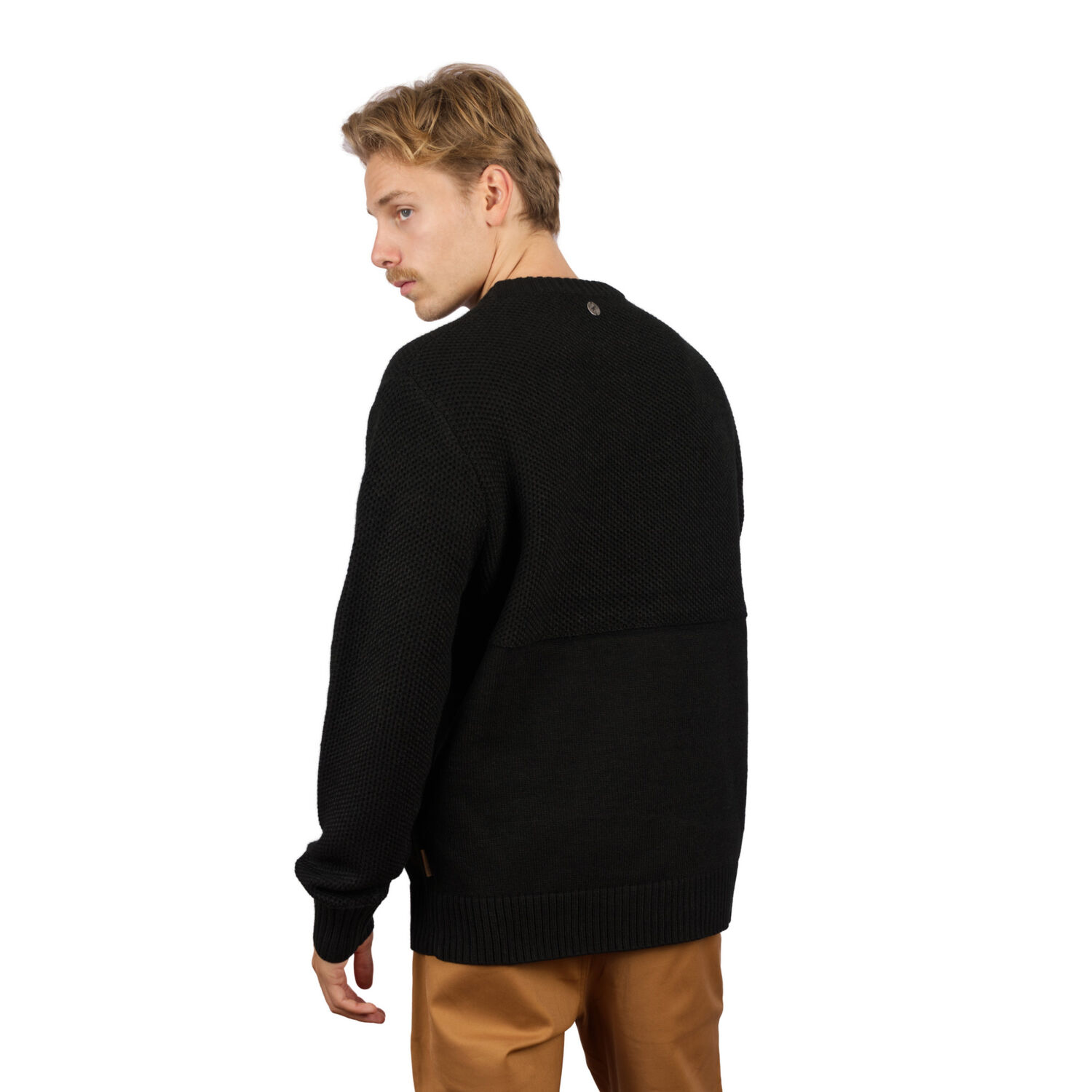 Chaleco Rustic Negro Hombre Falcone image number 5.0
