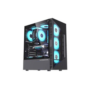 Gabinete Gamer Atx/m-atx/itx + Fuente 500w + 3 Ventiladores Rgb