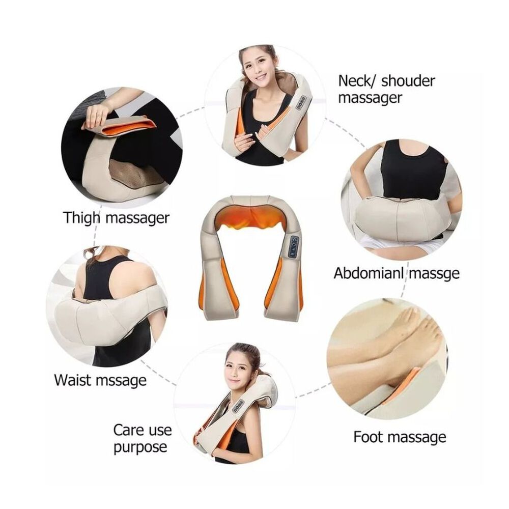 Masajeador Eléctrico Lumbar Cuello Cervical Multi Masaje image number 5.0