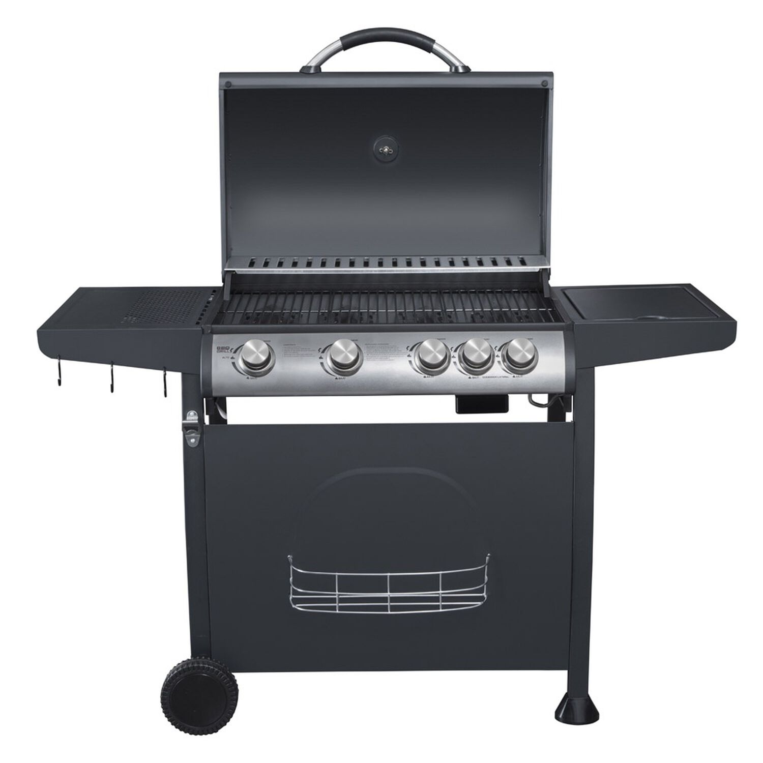 Parrilla Gas Indiana 4 Quemadores + Quemador Lateral image number 1.0