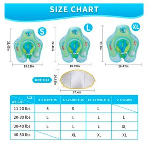 Flotador De Nataci&oacute;n Para Beb&eacute;s Con Toldo Para El Sol Xl