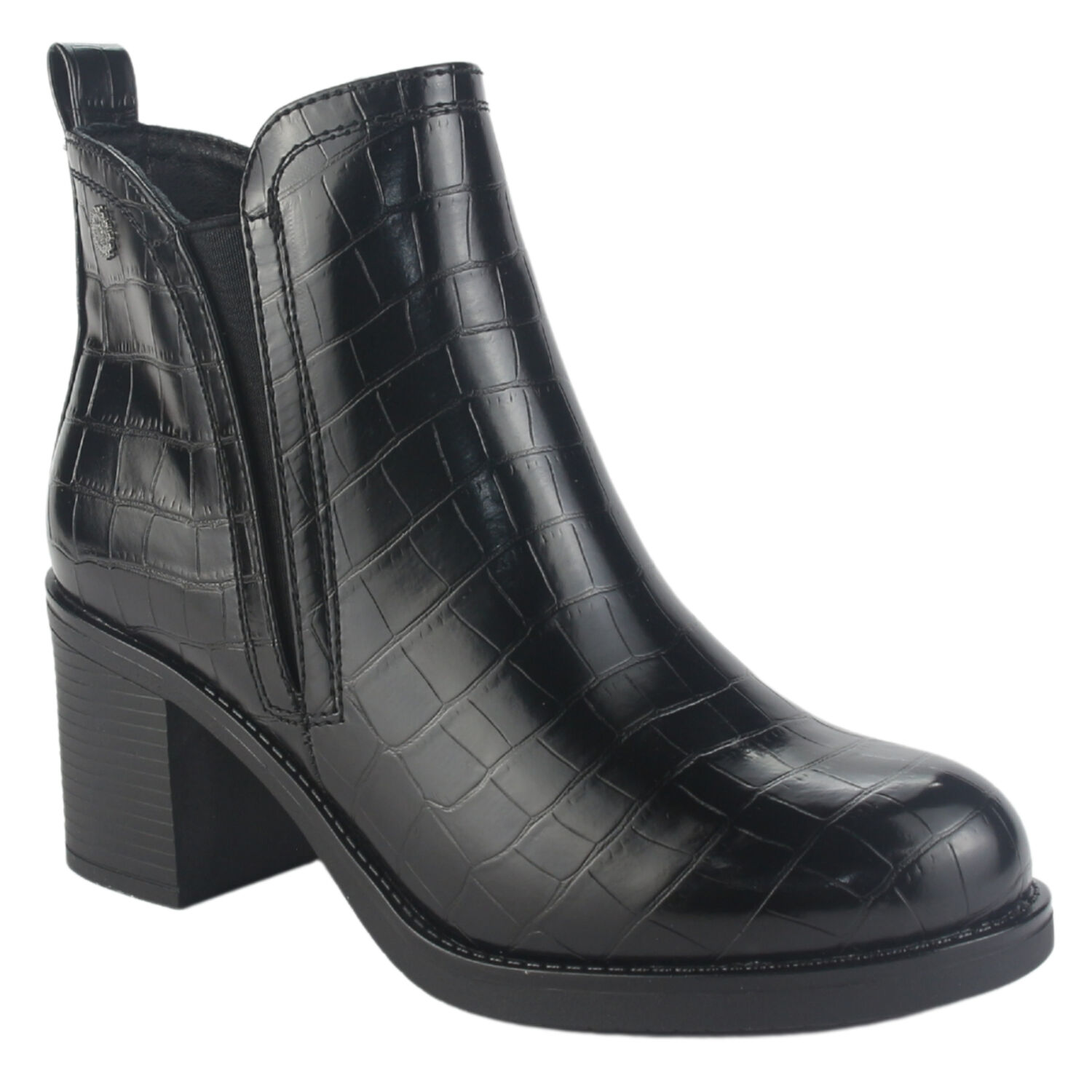 Botin Chalada Mujer Prata-6 Negro Casual image number 2.0